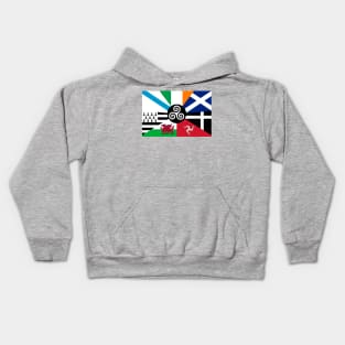 7 Celtic Nations Kids Hoodie